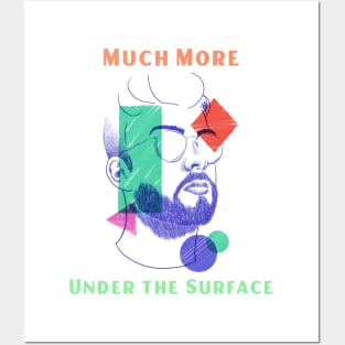 LGBTQ Much More Under the Surface Posters and Art